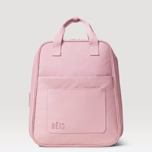The Expandable Backpack in Atlas Pink