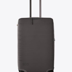 The Medium Check-In Luggage Cover in Charcoal