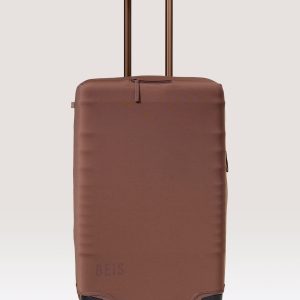 The Medium Check-In Luggage Cover in Maple