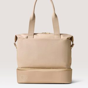 The Mini Weekender in Beige
