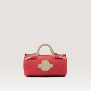 The Disney Small Duffle in Red Jeans