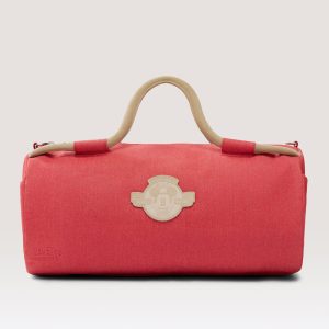 The Disney Large Duffle in Red Jeans