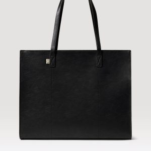 The Large Work Tote in Black